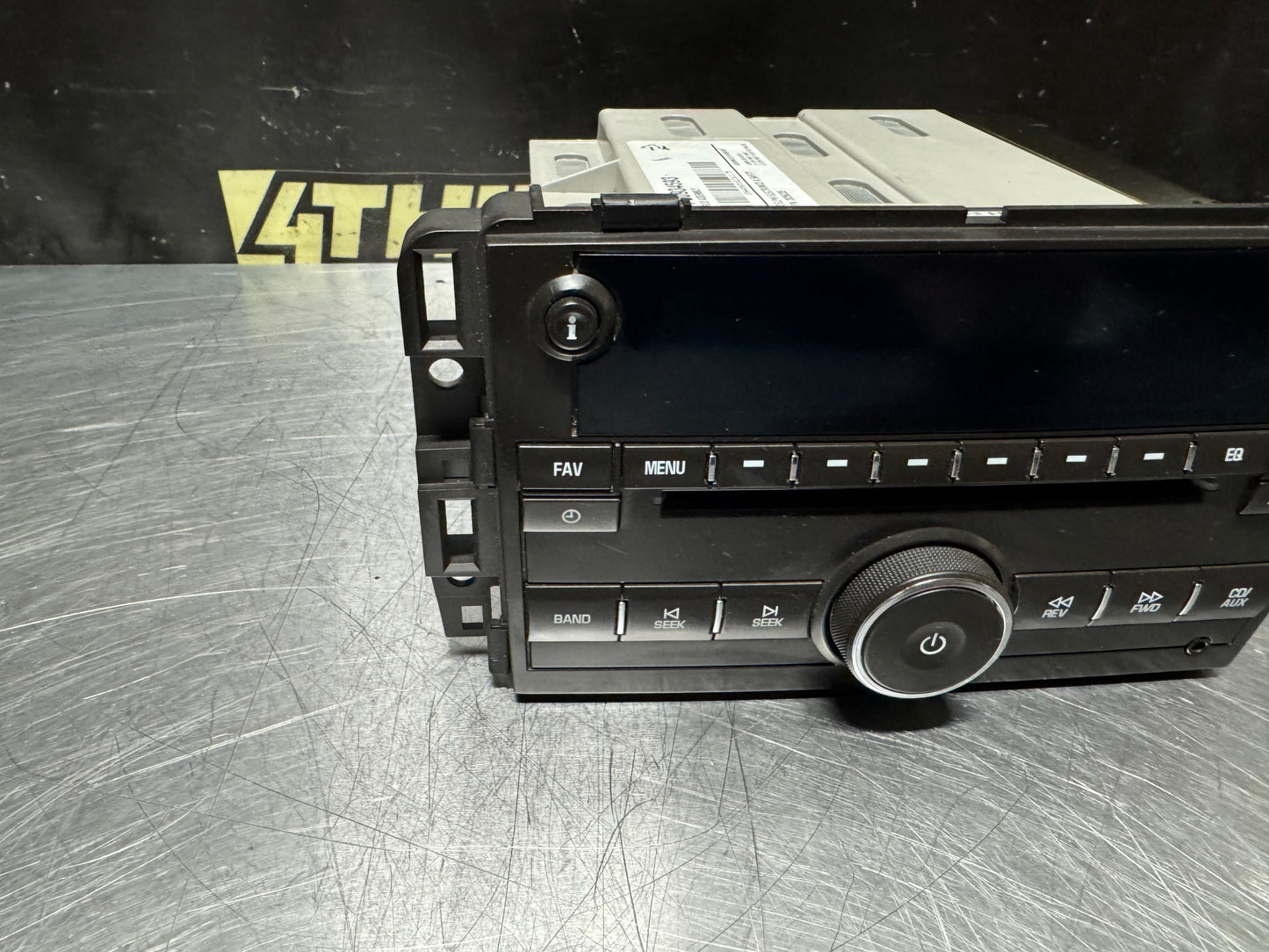 2011 GMC SIERRA 2500HD RADIO STEREO CD DVD MP3 AUX PLAYER 20934593 OEM #N771