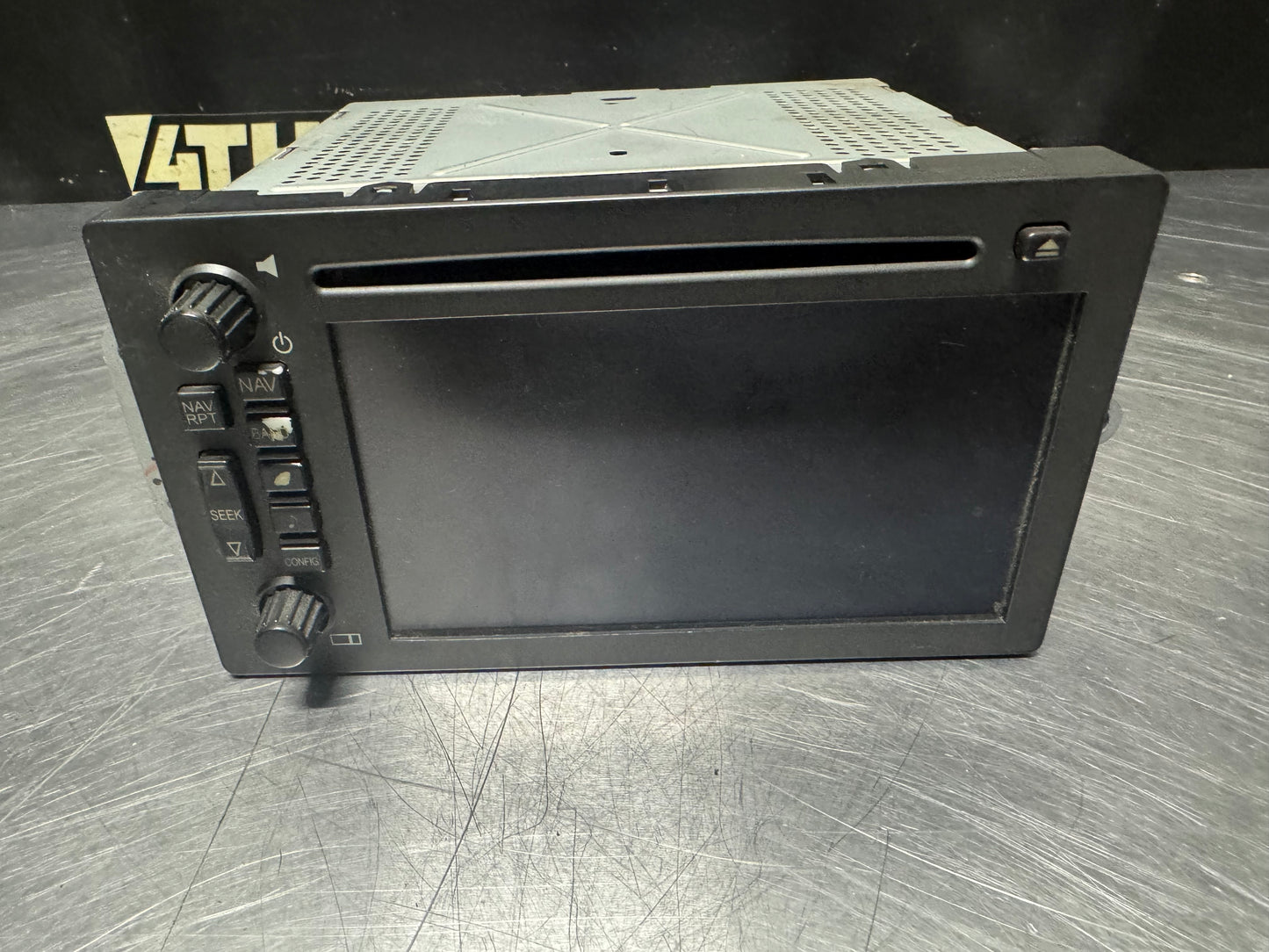 03-06 CADILLAC ESCALADE RADIO CD DVD NAVIGATION DISPLAY AND RECEIVER OEM #N375