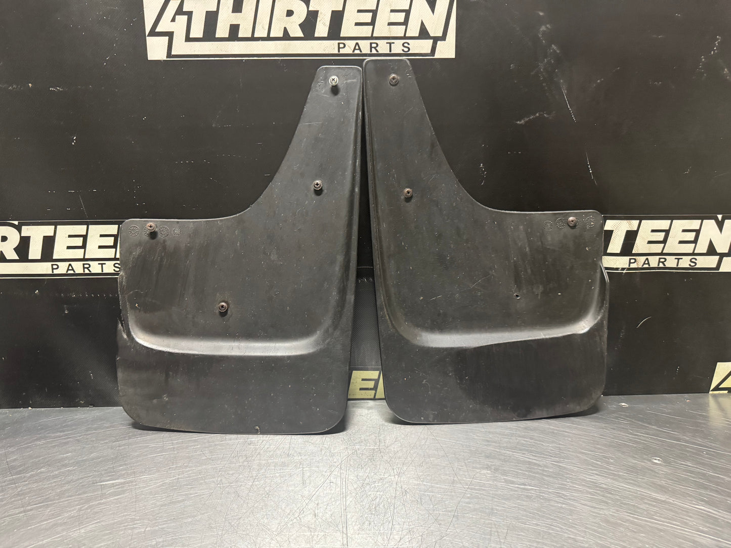 01-13 CHEVROLET SILVERADO REAR MUD FLAPS OEM #N567