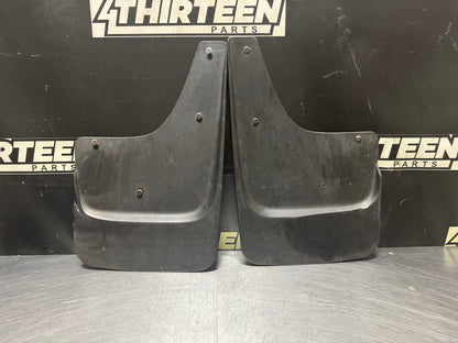 01-13 CHEVROLET SILVERADO REAR MUD FLAPS OEM #N567