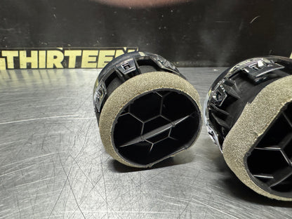 15-19 FORD MUSTANG CENTER DASH AIR VENTS SET OF 3 OEM #N760