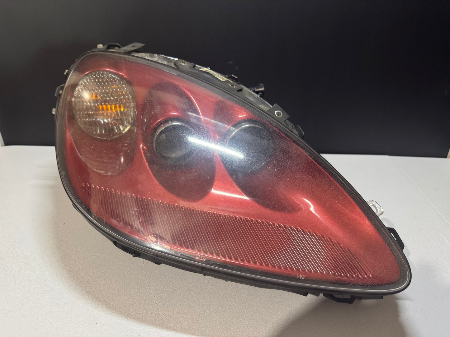 05-13 C6 CORVETTE MAGNETIC RED RH PASSENGER SIDE HEADLIGHT OEM #K4