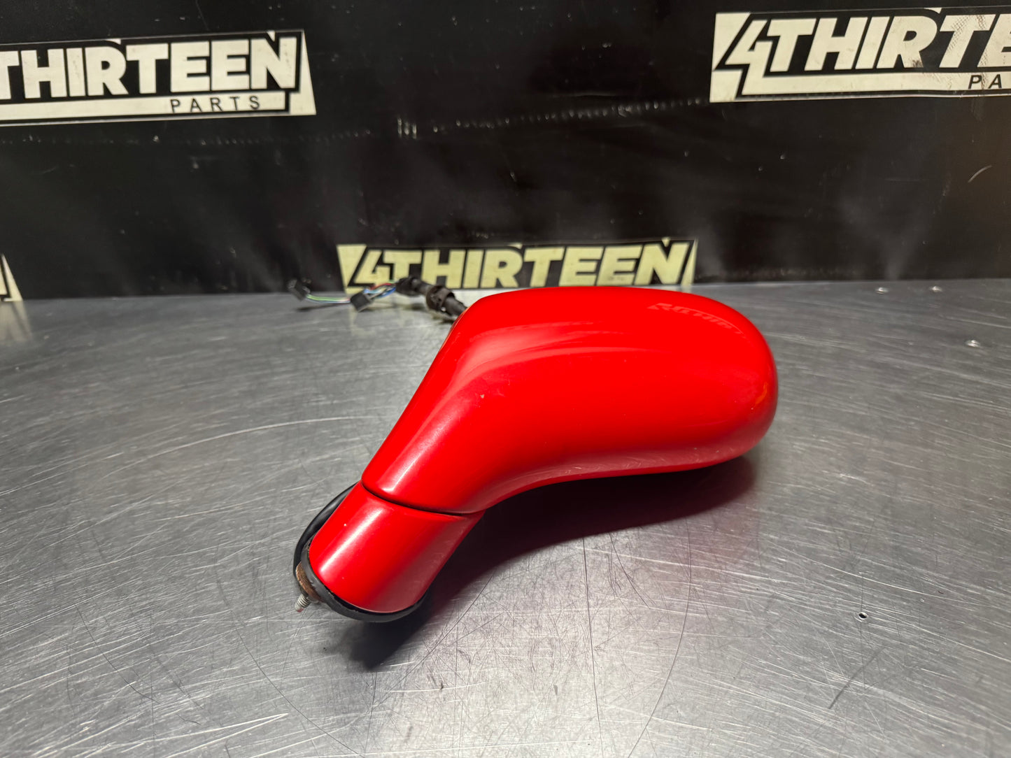 1997-2004 CORVETTE C5 RH PASSENGER SIDE MIRROR TORCH RED OEM #N481