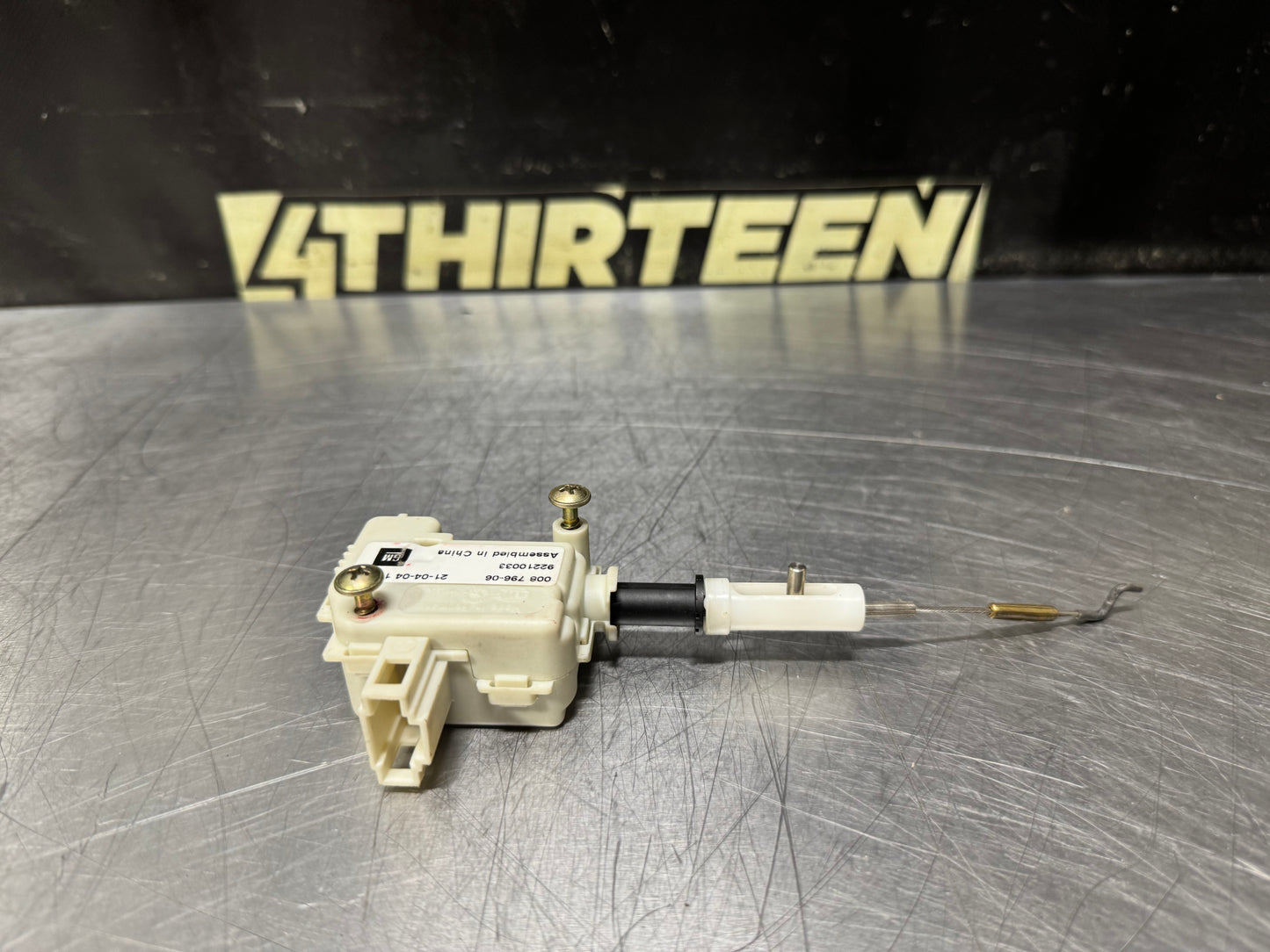 04-06 PONTIAC GTO TRUNK RELEASE ACTUATOR 92210033 OEM #N707