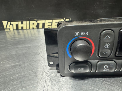1997-2004 C5 CORVETTE HVAC CLIMATE CONTROL UNIT 09380441 USED OEM #N283