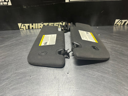 11-14 FORD MUSTANG SUN VISOR SET OEM #N426