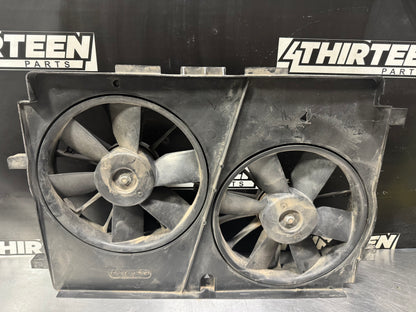 97-04 C5 CORVETTE DUAL RADIATOR FAN W/ SHROUD OEM #L490