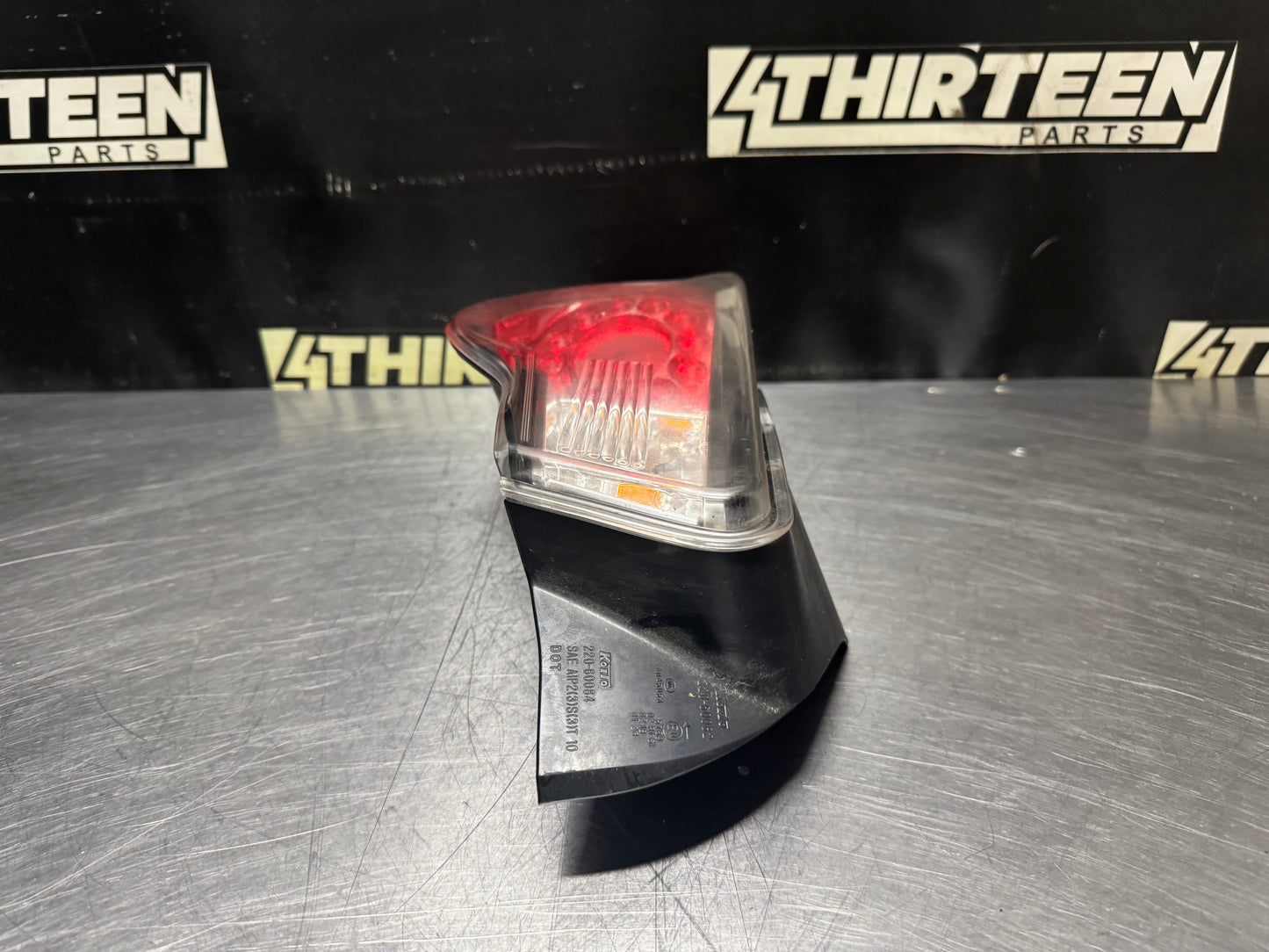 13-19 SCION FRS SUBARU BRZ TOYOTA GT-86 LH DRIVER SIDE TAIL LIGHT OEM #N504