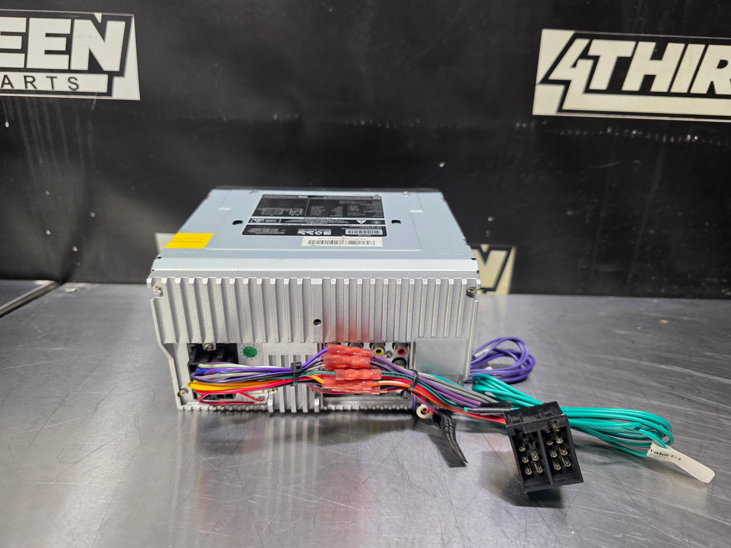 04-06 PONTIAC GTO AFTERMARKET BOSS TOUCH SCREEN RADIO W/ TRIM #N833