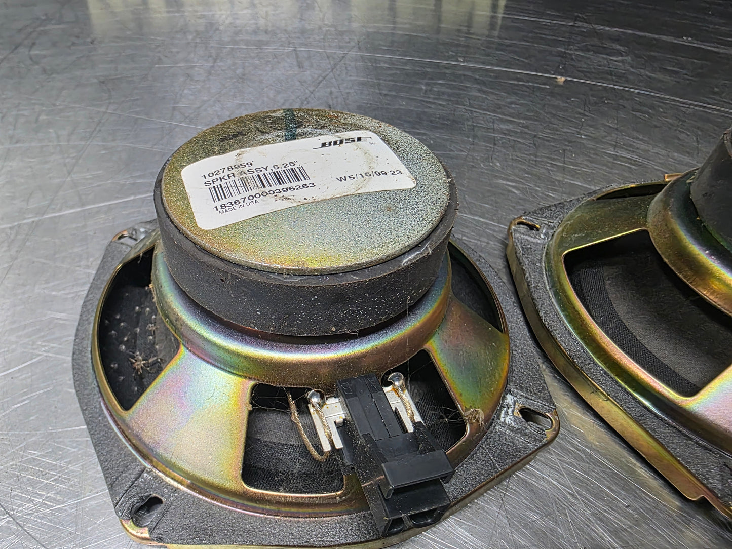 97-04 C5 CORVETTE BOSE REAR SPEAKERS 10278959 OEM #N733