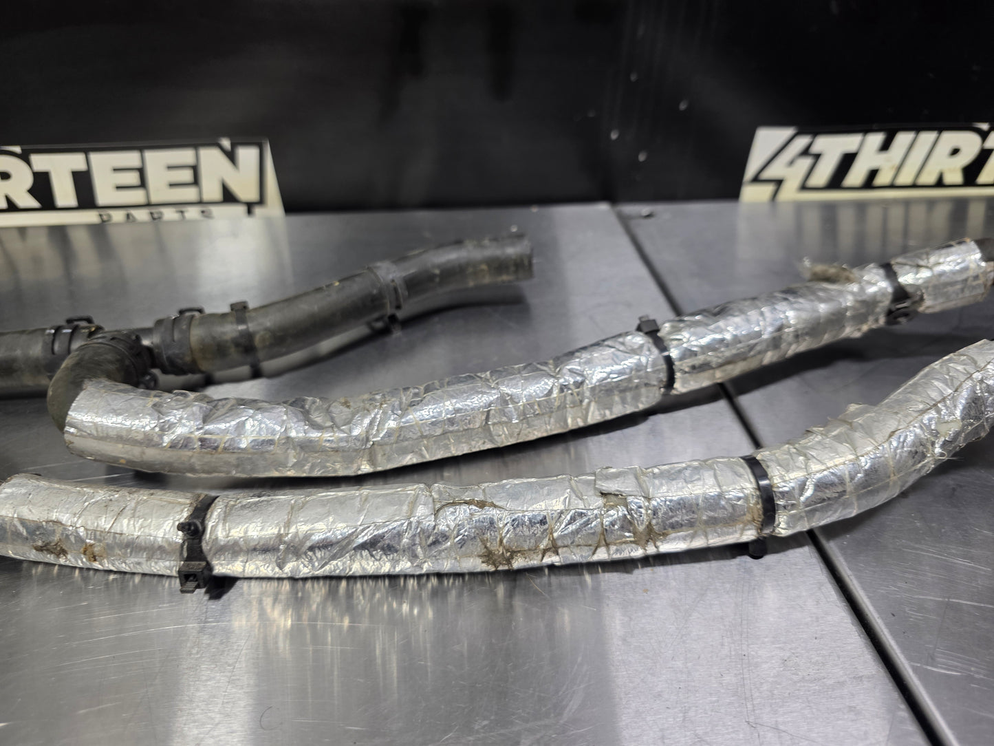 16-24 CHEVY CAMARO SS LT1 HEATER CORE HOSES OEM #N743