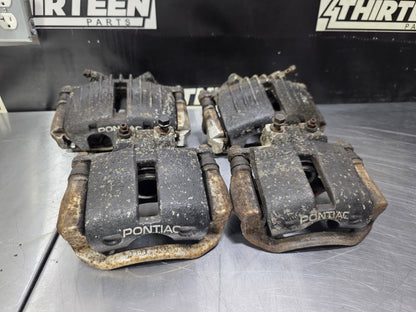 2004 PONTIAC GTO CALIPERS FRONT AND REAR SET OEM #N855