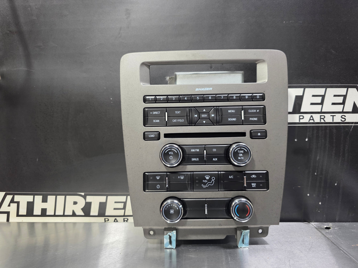 11-14 FORD MUSTANG RADIO TEMPERATURE CONTROL PANEL CR3T-18A802-JA OEM #N750