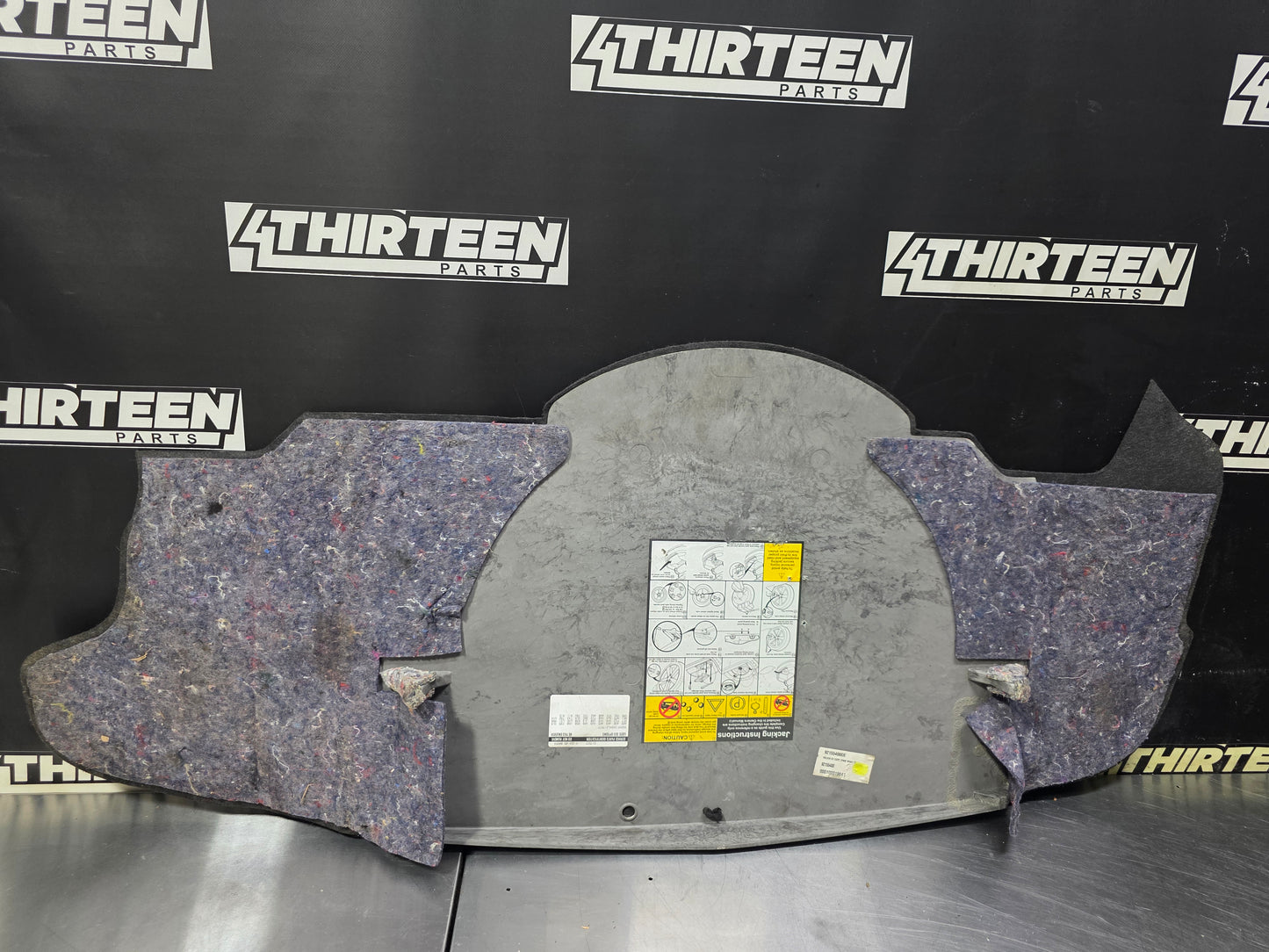 04-06 PONTIAC GTO SPARE  TIRE COVER CARPER TRUNK LINER 92155400 OEM #N724