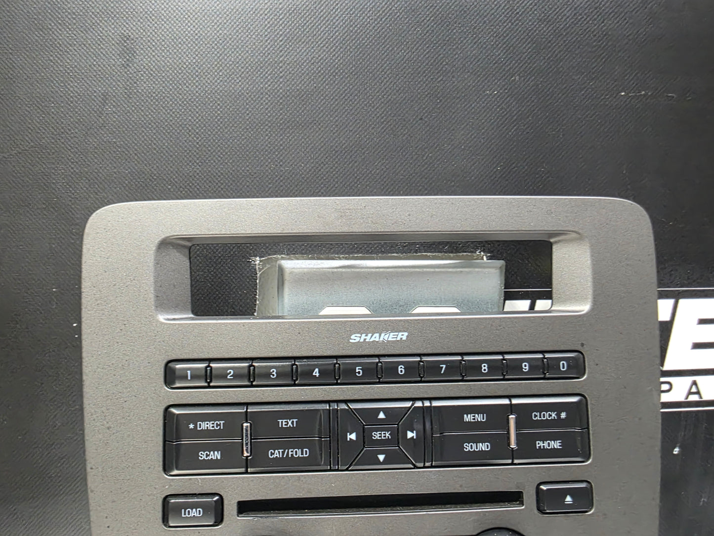 11-14 FORD MUSTANG RADIO TEMPERATURE CONTROL PANEL CR3T-18A802-JA OEM #N750