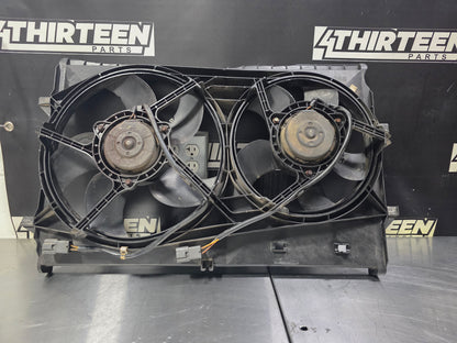 05-06 PONTIAC GTO DUAL ELECTRIC RADITOR COOLING FANS #N781