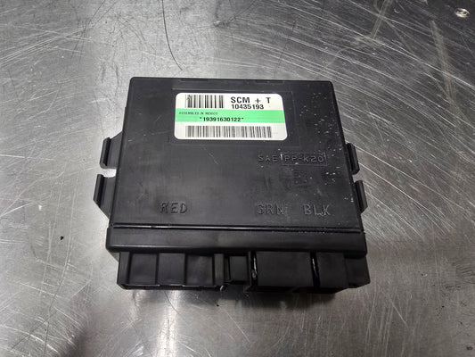 00-04 C5 CORVETTE SEAT TRACK MODULE W/ MEMORY 10435193 #N54