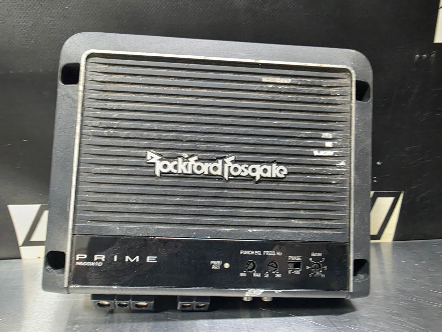 ROCKFORD FOSGATE PRIME R2-500X1 PRIME SERIES CLASSD MONOBLOCK CAR AMPLIFIER N831