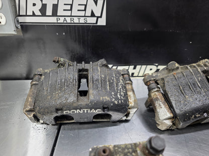 2004 PONTIAC GTO CALIPERS FRONT AND REAR SET OEM #N855