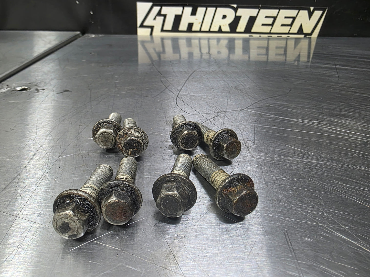 LS1 LS6 LS2 LS3 LQ4 LQ9 ENGINE FRONT TIMING COVER BOLTS SET OF 8 #N812