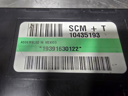 00-04 C5 CORVETTE SEAT TRACK MODULE W/ MEMORY 10435193 #N54